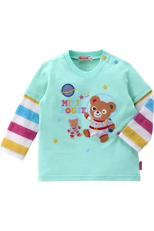 Miki House Bear Astronaut T-shirt