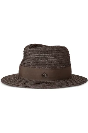 Le Mont St Michel Andre strap-detail sun hat