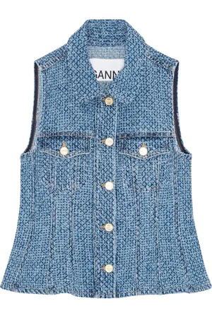 Ganni Tweed shirt