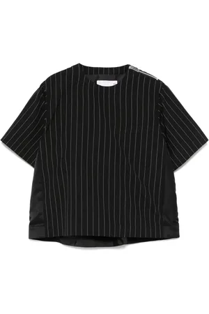SACAI Striped blouse