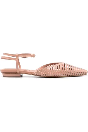ULLA JOHNSON Patent-leather ballet flats