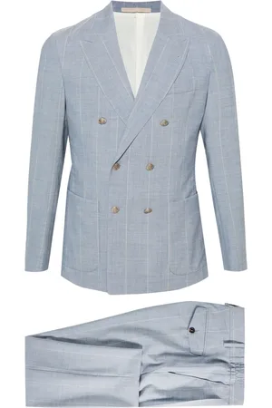 ELEVENTY Pinstriped double-breasted suit