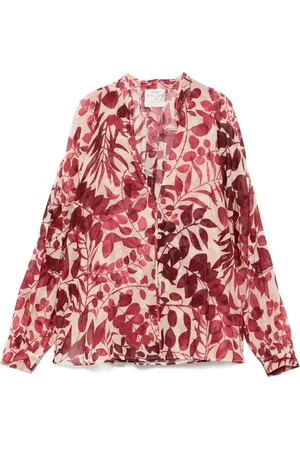 FORTE FORTE Floral-print blouse