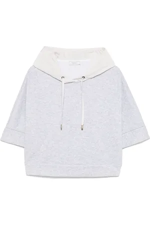 PESERICO SIGN Panelled hoodie