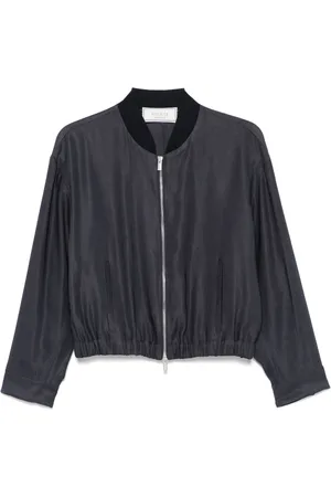 PESERICO SIGN Gabardine bomber jacket
