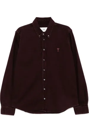 Ami Logo-embroidered shirt