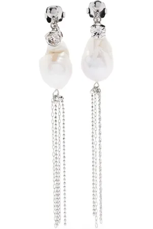 PESERICO SIGN Pearl-embellished earrings