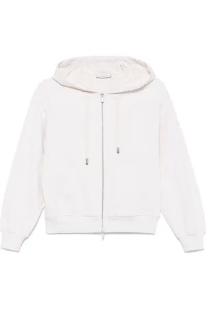 PESERICO SIGN Mélange-effect hoodie