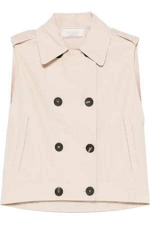 PESERICO SIGN Bead-detail gilet