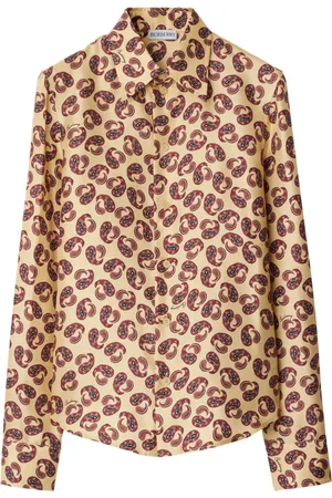 Burberry Paisley-print silk shirt