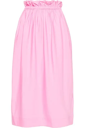 Simone Rocha Elasticated gathered ruffle tulip skirt