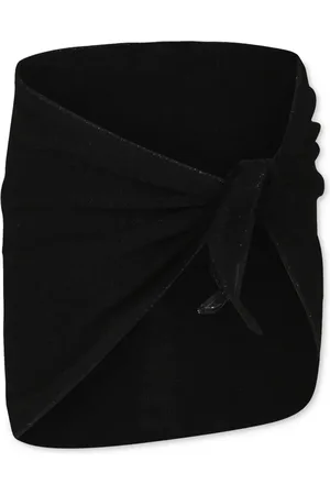 MC2 SAINT BARTH Lurex-detail beach skirt
