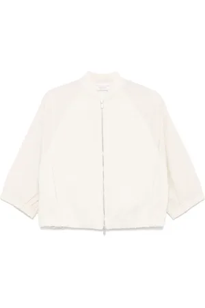 PESERICO SIGN Lurex bomber jacket