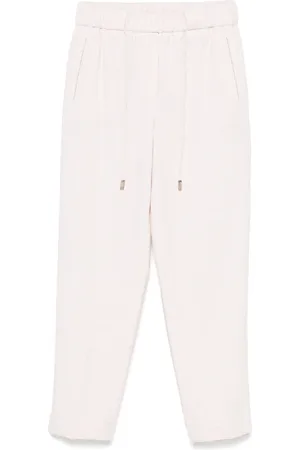 PESERICO SIGN Mélange-effect sweatpants