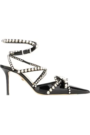 Mach & Mach 90mm stud-embellished pumps