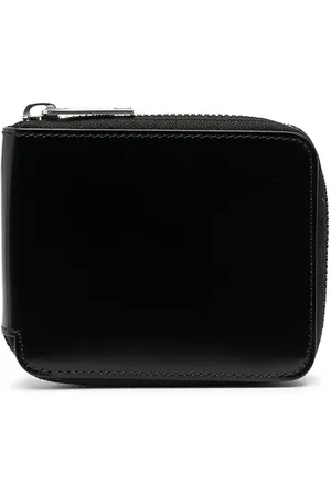 Maison Margiela Zip-up logo-print wallet