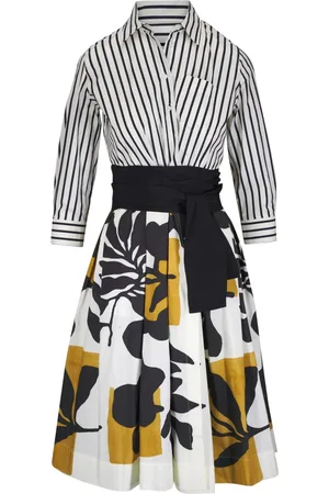 SARA ROKA Panelled midi dress