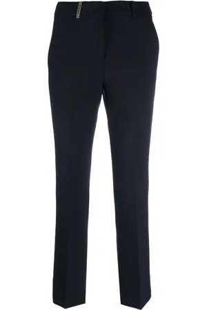PESERICO SIGN Cropped tailored trousers