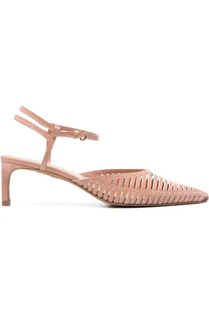 ULLA JOHNSON 70mm patent-leather pumps