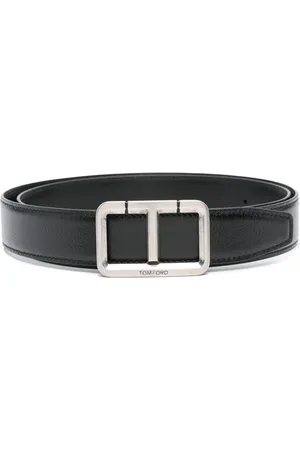 Tom Ford Logo-buckle leather belt