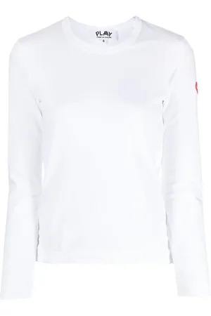 Comme des Garçons X the Artist Invader pixelated-appliqué T-shirt