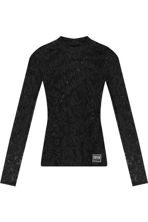 VERSACE Lace long sleeve t-shirt