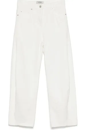SYSTEM Curved-fit jeans