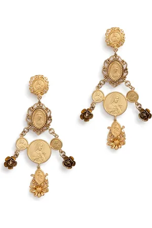 Dolce & Gabbana Embellished pendant earrings