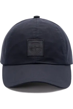 Stone Island Compass-appliqué cap
