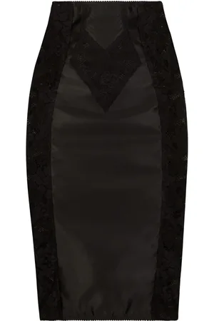 Dolce & Gabbana Corset-style lace skirt