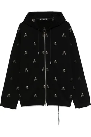 MASTERMIND JAPAN Skull-embroidered hoodie