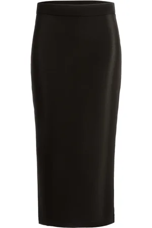 Bally Satin midi skirt