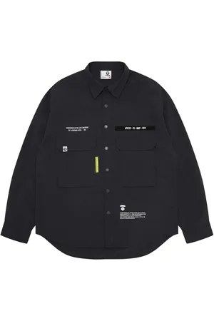 A Bathing Ape Text-print shirt