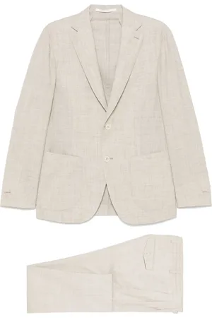 ELEVENTY Mélange-effect suit