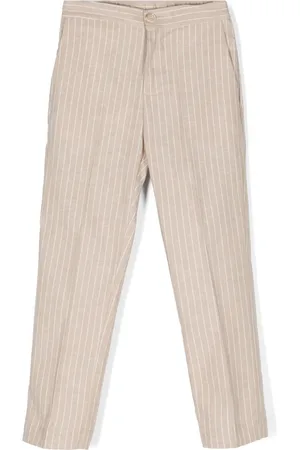 Paolo Pecora Pinstriped tailored trousers