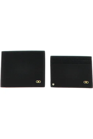 Salvatore Ferragamo Gancio wallet + card holder set