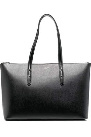ASPINAL OF LONDON Regent scored-effect tote bag