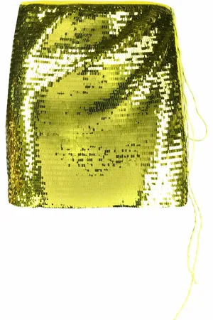 Oseree Sequin-embellished mini skirt