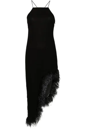 Patrizia Pepe Logo-charm midi dress