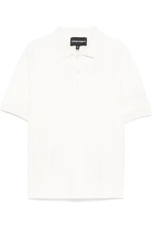 Emporio Armani Logo-embroidered polo shirt