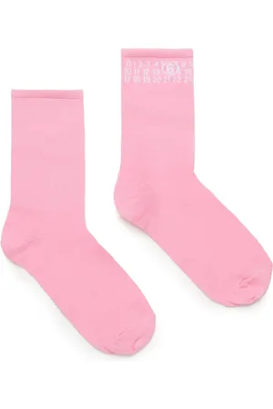 Maison Margiela Logo-knit socks