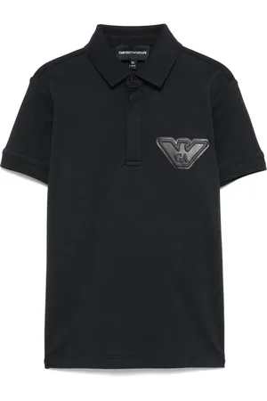 Emporio Armani Logo-appliqué polo shirt