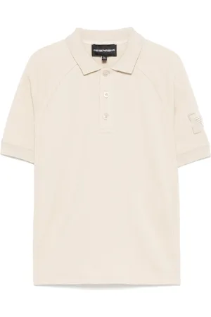 Emporio Armani Logo-embroidered polo shirt
