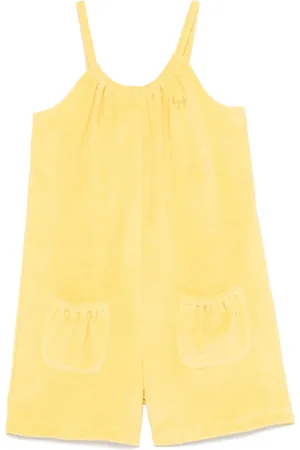 Il gufo French-terry playsuit