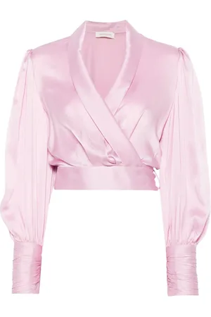 ZIMMERMANN Silk wrap top
