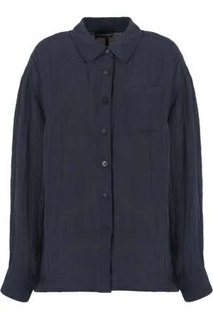 Emporio Armani Button-up voile shirt