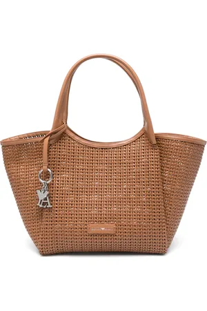 Emporio Armani Woven tote bag