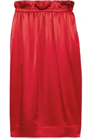 Simone Rocha Ruffled-waist tulip skirt
