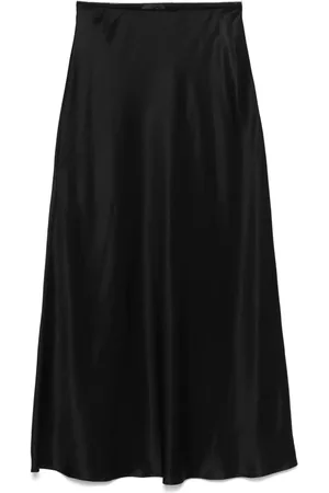 Roberto Collina Satin midi skirt