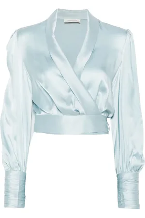 ZIMMERMANN Silk wrap top